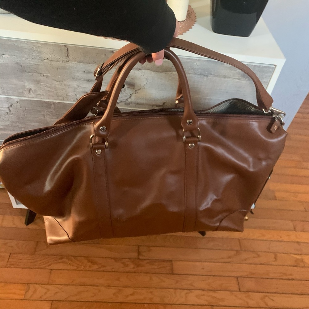 Duffel bag leather 19” - Picture 2 of 5